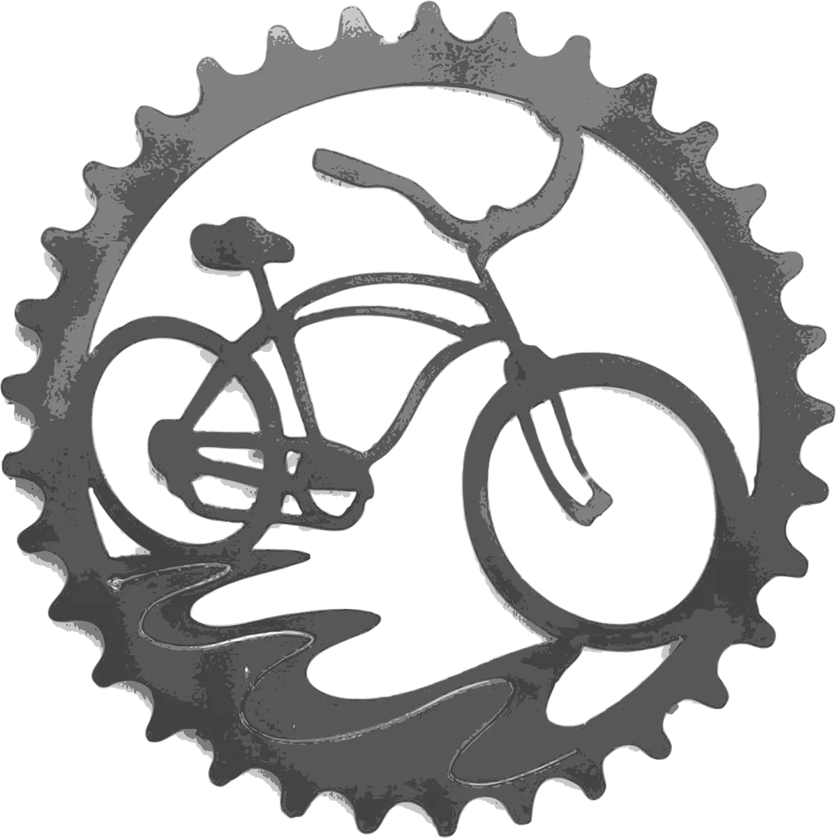 Beach Bike: bicycle t-shirt design