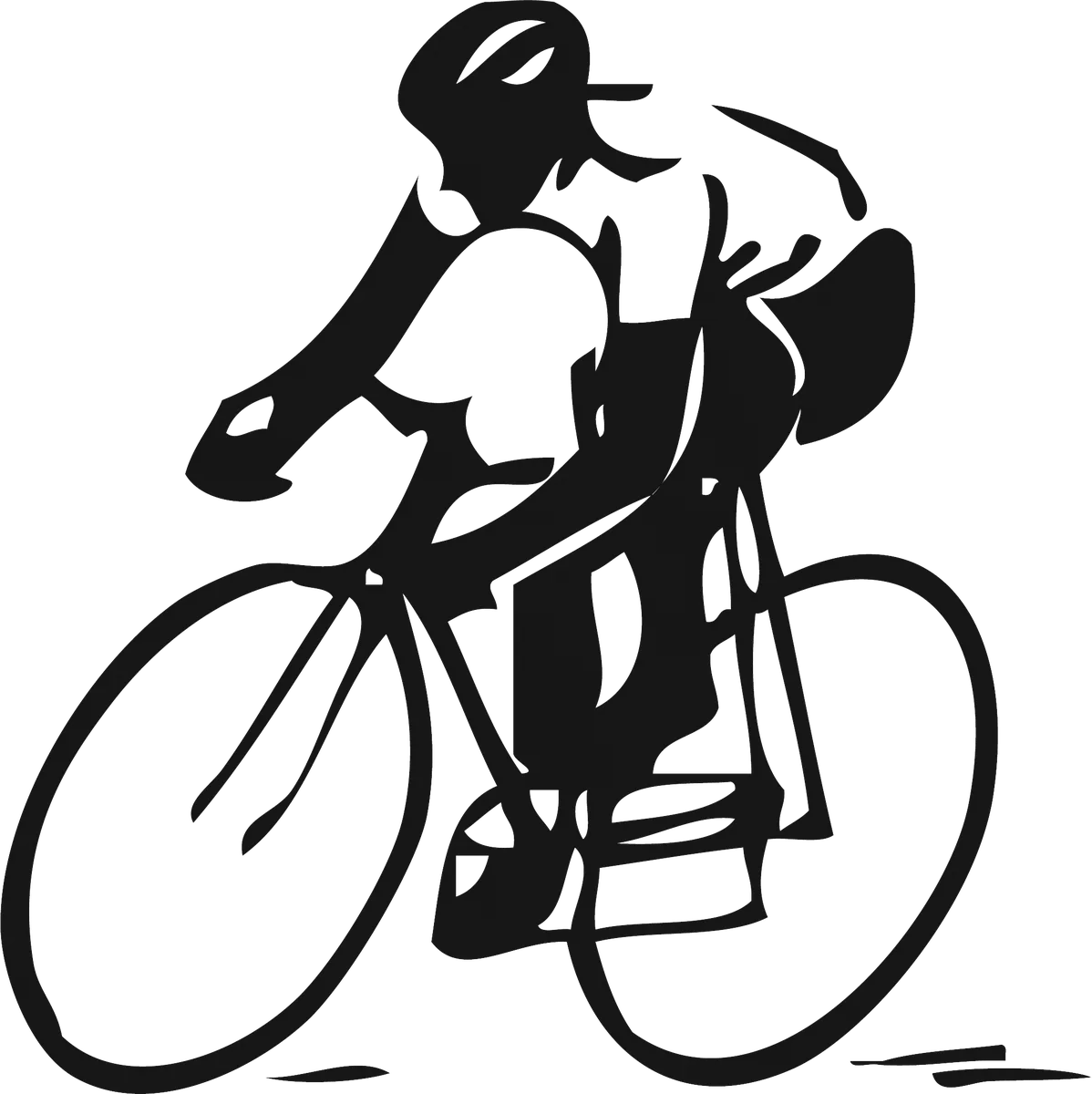 Race Bicycle: bicycle t-shirt design