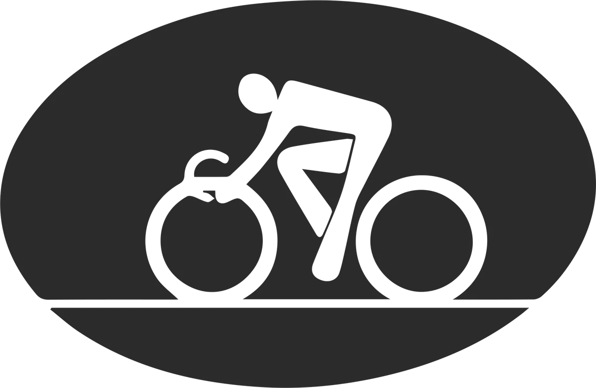 Racing Bicycle Man: bicycle t-shirt design