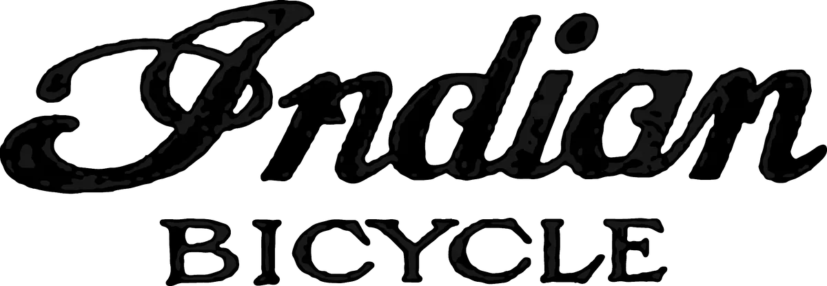 Indian Bicycle: bicycle t-shirt design with the words “Indian BICYCLE”