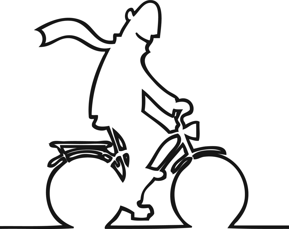 Man on a Bicycle: bicycle t-shirt design
