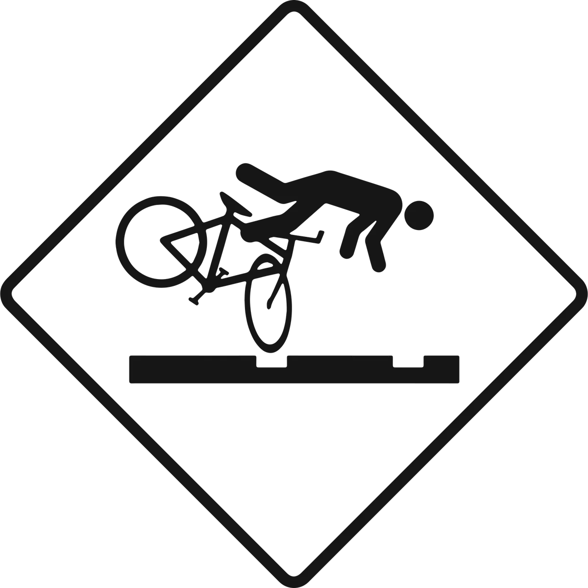 Safety First: bicycle t-shirt design
