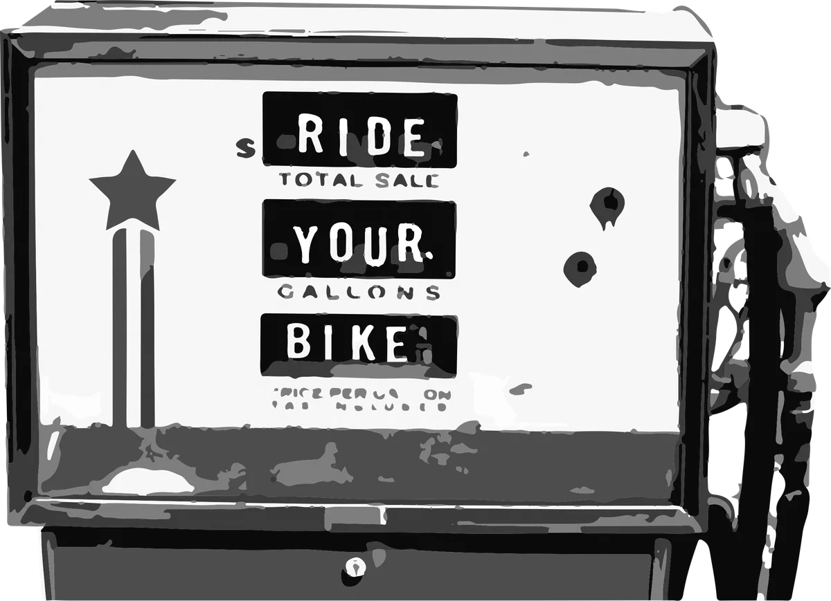 Ride Your Bike: bicycle t-shirt design with the words “RIDE YOUR BIKE”
