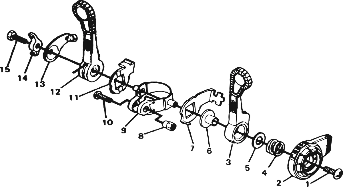 Exploded Bicycle Parts Diagram: bicycle t-shirt design