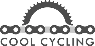 Cool Cycling: bicycle t-shirt design with the words “COOL CYCLING”