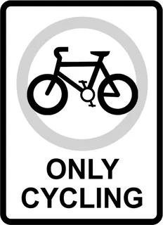 Only Cycling: bicycle t-shirt design with the words “ONLY CYCLING”