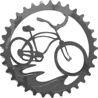 Beach Bike: bicycle t-shirt design
