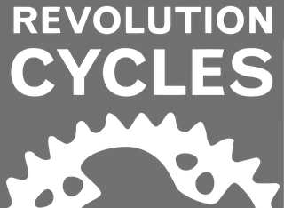 Revolution Cycles: bicycle t-shirt design with the words “REVOLUTION CYCLES”