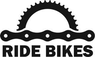 Ride Bikes: bicycle t-shirt design with the words “RIDE BIKES”