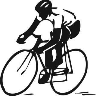 Race Bicycle: bicycle t-shirt design