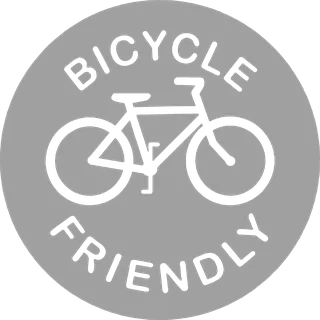 Bicycle Friendly: bicycle t-shirt design with the words “BICYCLE FRIENDLY”