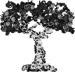 Tree of Life: bicycle t-shirt design