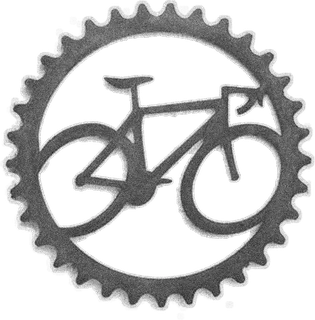 Bicycle inside Chainring: bicycle t-shirt design