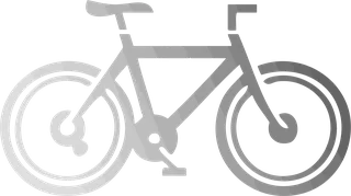 Shades of Bicycle: bicycle t-shirt design