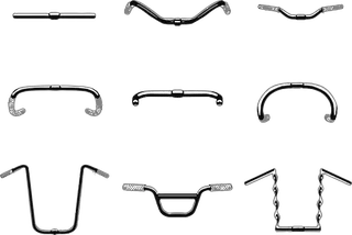 The Handle Bar: bicycle t-shirt design