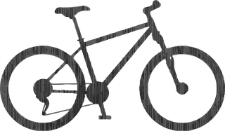 Mountain Bike: bicycle t-shirt design