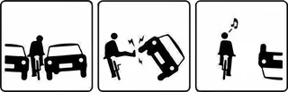 Make Room for Bicycles: bicycle t-shirt design