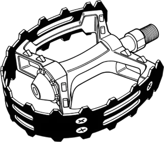 Pedal Hard: bicycle t-shirt design