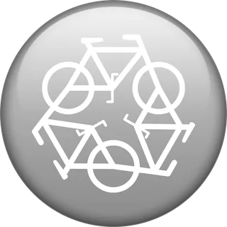 Recycle Bicycles Button: bicycle t-shirt design