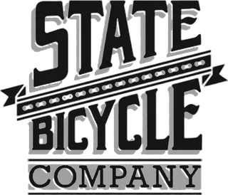 State Bicycle Company: bicycle t-shirt design with the words “STATE BICYCLE COMPANY”
